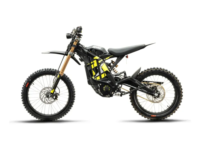 Surron Light Bee X in Black (Schwarz) – Seitenansicht links