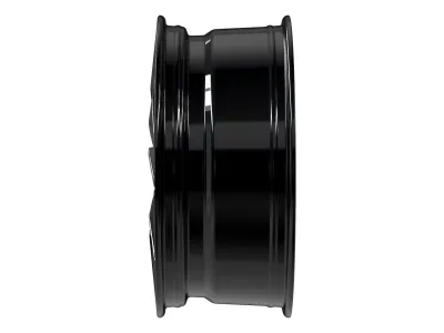 Alutec ADX.02 diamant-schwarz frontpoliert – Seitenprofil