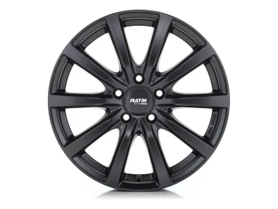 Platin P 69 schwarz matt – Felge frontal