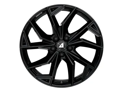 Alutec ADX.02 diamant-schwarz – Felge frontal