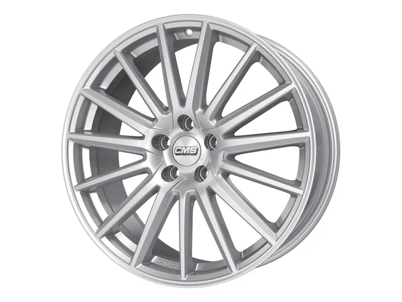 CMS C23 Racing Silver Gloss – 3/4-Ansicht