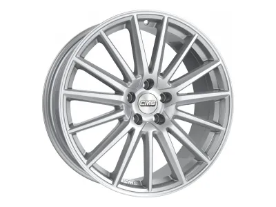 CMS C23 Racing Silver Gloss – 3/4-Ansicht von links
