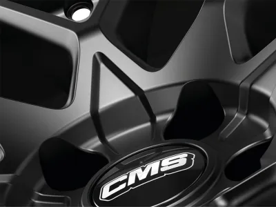 CMS C25 Black Matt – Nabe und Speichen im Detail
