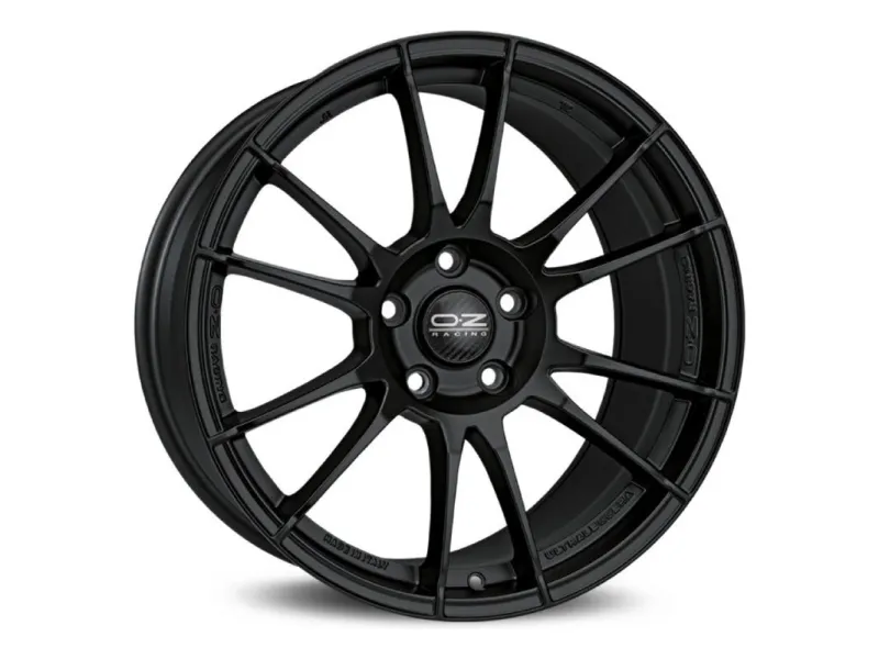 OZ Racing Ultraleggera Matt Black – 3/4-Ansicht