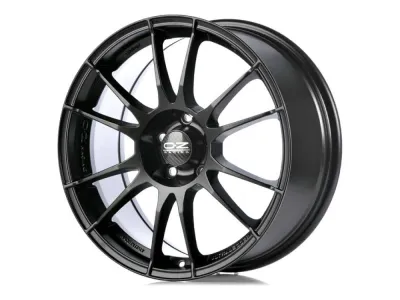 OZ Racing Ultraleggera Matt Black – Schrägansicht mit Felgenbett