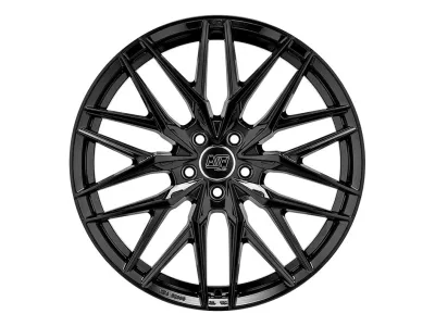 MSW 50 Gloss Black – Felge frontal
