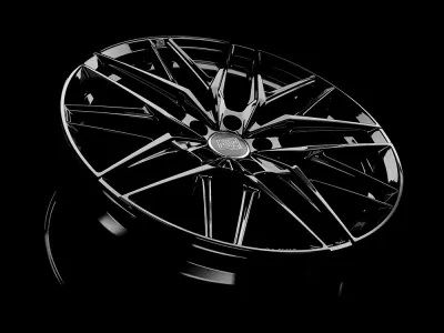 MSW 50 Gloss Black – Studioaufnahme auf schwarzem Hintergrund