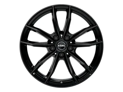 Rial X12 diamant-schwarz – Felge frontal