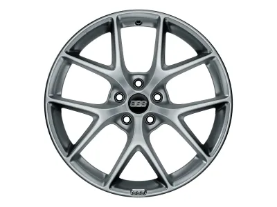 BBS SR himalaya-grau matt – Felge frontal
