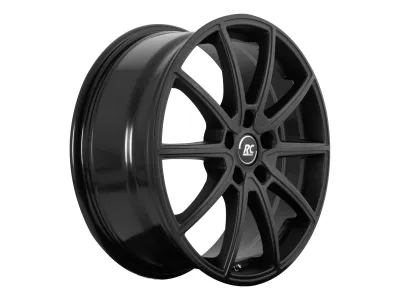 RC-Design RC32 Satin Black Matt – 3/4-Ansicht links