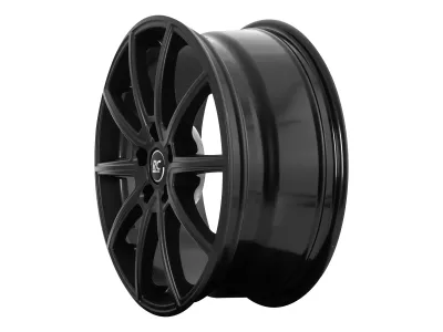RC-Design RC32 Satin Black Matt – Schrägansicht rechts mit Felgenbett