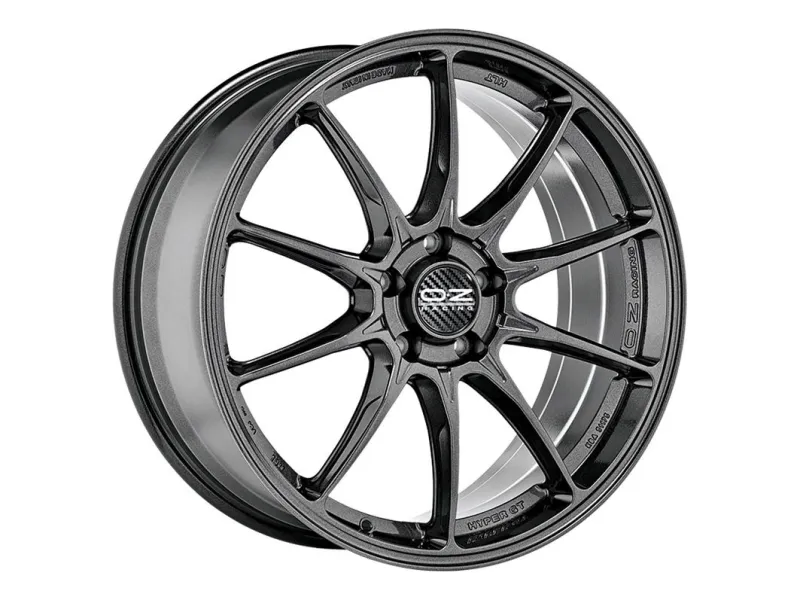 OZ Racing HyperGT HLT Star Graphite – 3/4-Ansicht von links