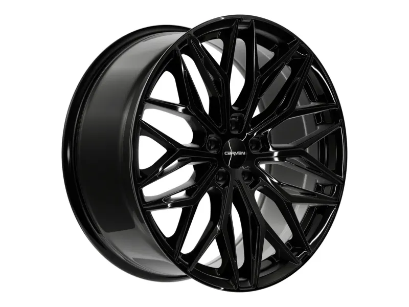 Carmani 26 Max black – Felge 3/4-Ansicht