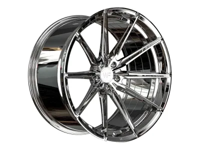 Wheelforce CF.3-FF R Rhodium – 3/4-Ansicht von vorne