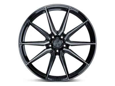 Vossen HF-3 Double Tinted Gloss Black – Felge frontal (Flat Face)
