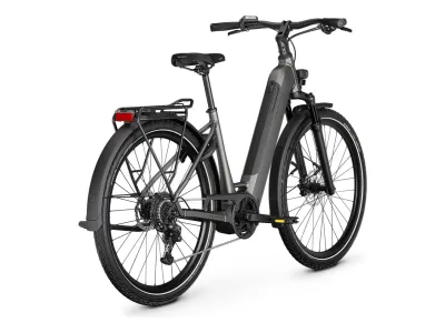 Kalkhoff Endeavour 3 Move in jetgrey matt (Grau matt) – 3/4-Ansicht hinten rechts, Tiefeinsteiger