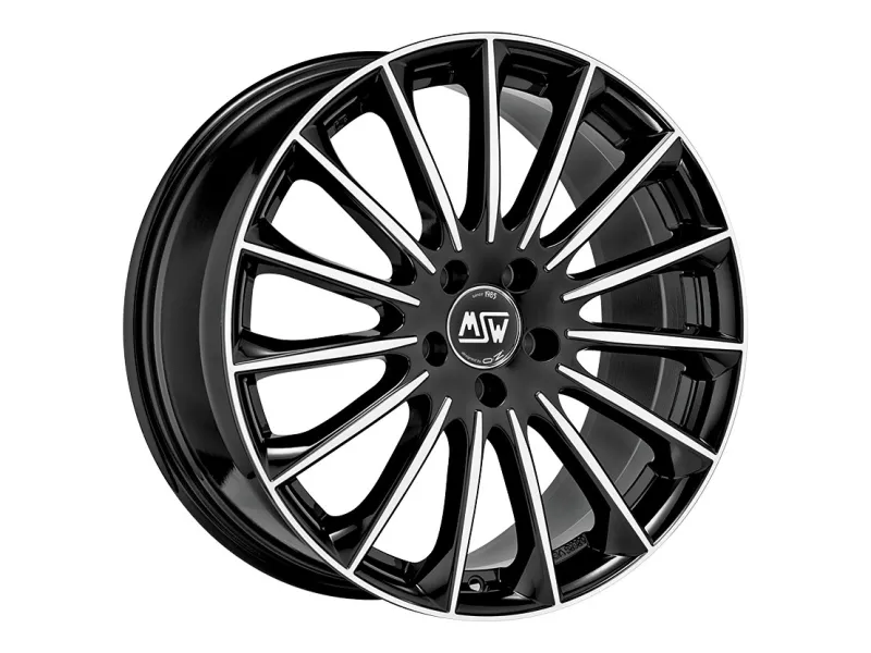 MSW 30 Gloss Black Full Polished – 3/4-Ansicht