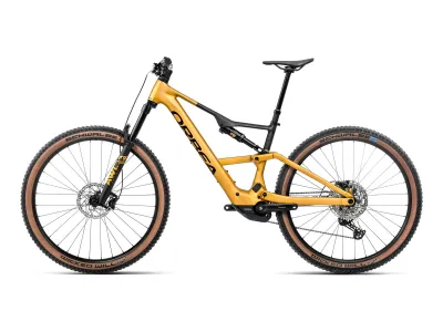 Orbea Rise SL H30 in Bumblebee Yellow – Black, matt (Gelb/Schwarz matt) – Seitenansicht links