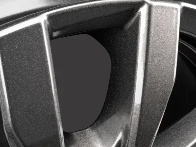 Borbet CW5 mistral anthracite glossy – Speichen und Lackoberfläche im Detail