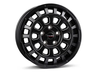 Borbet CW7 black matt – 3/4-Ansicht (Ausführung 7,5x18 Zoll)