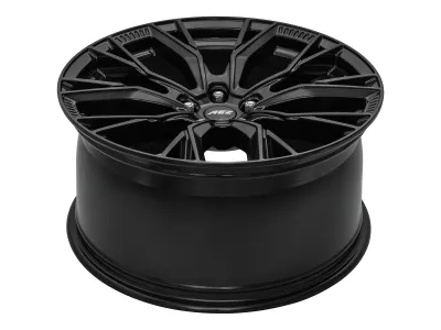AEZ Toronto black – Perspektive von oben mit Felgenbett