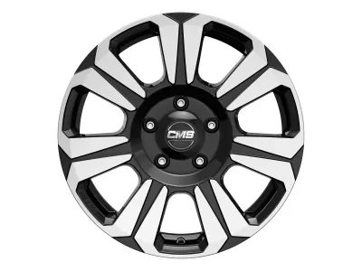 CMS C31 Heavy Duty Diamond Black Gloss – Felge frontal