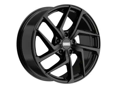 Fondmetal Taara glossy black – 3/4-Ansicht