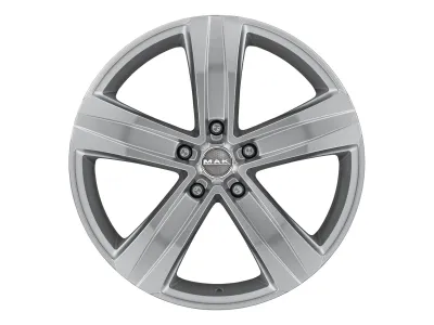 MAK Stone 5 silver – Felge frontal