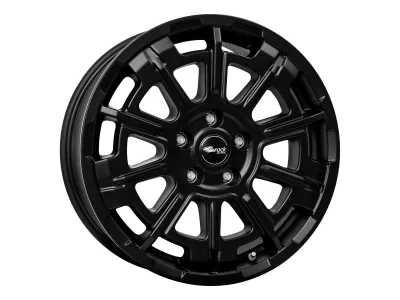 Brock B45 Satin Black Matt – Leicht seitliche Ansicht (5-Loch)