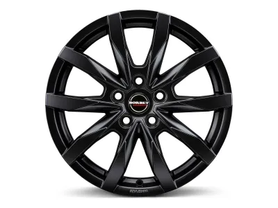 Borbet CW5 black matt – Felge frontal, 18 Zoll