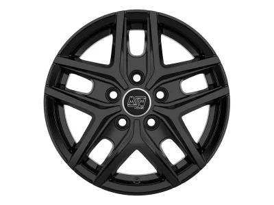 MSW 40 VAN Gloss Black – Felge frontal