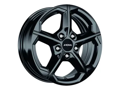 Ronal CA1 jetblack – 3/4-Ansicht