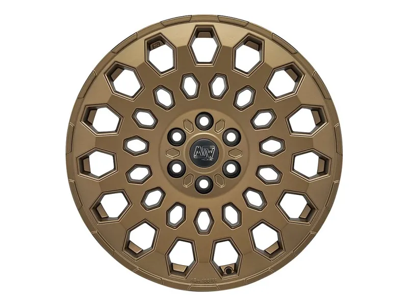 MSW 99 VAN 6H Matt Bronze – Felge frontal