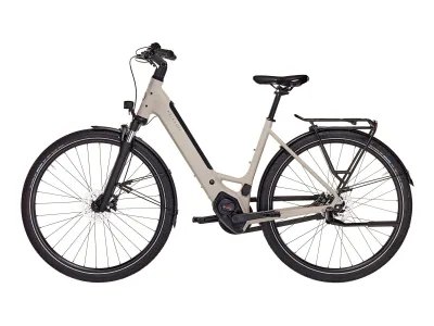 Kalkhoff Image L Season in sustainedgrey matt (Grau matt) – Seitenansicht links, Tiefeinsteiger