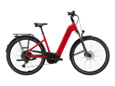 Pegasus Solero EVO 10 in pure red metallic (Rot metallic) – Seitenansicht rechts, Wave-Tiefeinsteiger