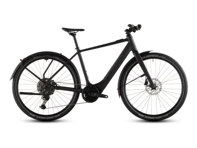 Cube Editor Hybrid Pro 400X FE in coal´n´prism (Schwarz/Anthrazit) – Seitenansicht rechts, Diamant