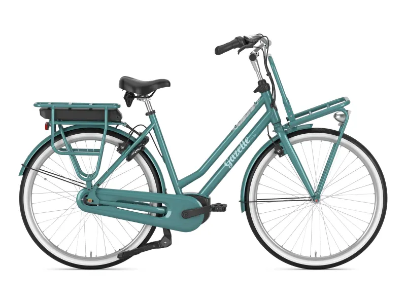Gazelle Miss Grace C7+ in denim blue glänzend (Petrolblau) – Seitenansicht rechts