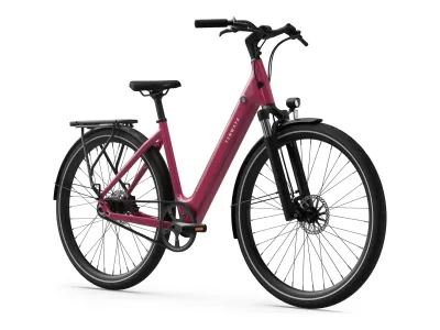 Tenways CGO800S in Wild Berry (Beerenrot) – 3/4-Ansicht vorne