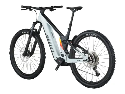Scott Patron 930 in cumulus white/black (Weiß/Schwarz) – 3/4-Ansicht hinten links