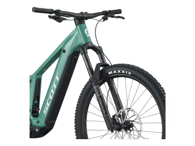Scott Patron 930 in safari green (Grün) – Front mit Federgabel