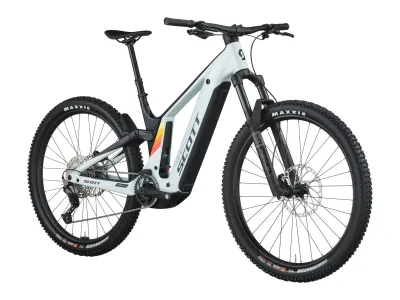 Scott Patron 930 in cumulus white/black (Weiß/Schwarz) – 3/4-Ansicht vorne rechts