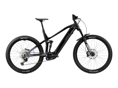 Haibike AllMtn 2 in sparkling black/frosted indigo, matt (Schwarz/Indigo, matt) – Seitenansicht rechts