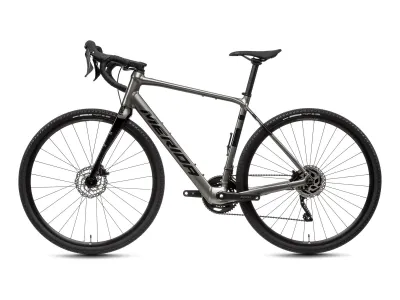 Merida eSILEX 400 in Gunmetal Grey (Black) – Dunkelgrau mit Schwarz – Seitenansicht links