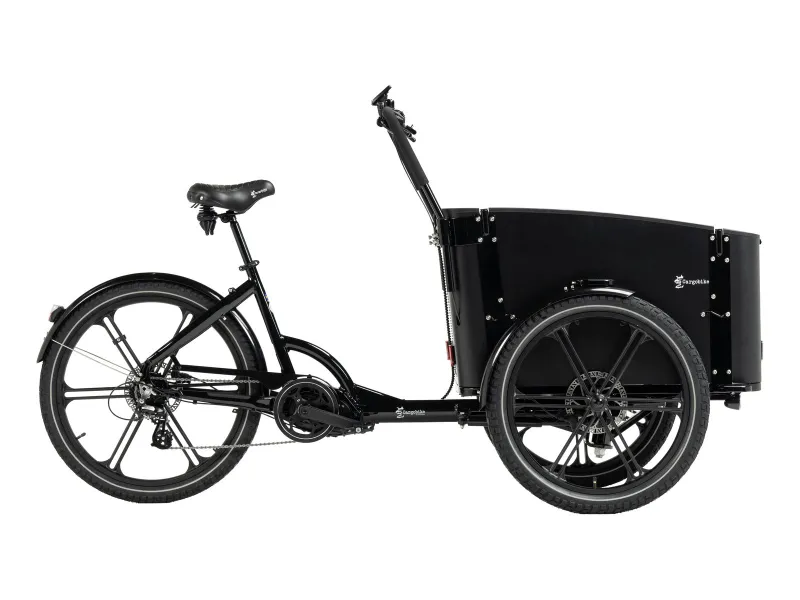 Cargobike of Sweden DeLight in Schwarz – Seitenansicht rechts