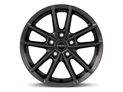 Borbet W mistral anthracite glossy – Felge frontal
