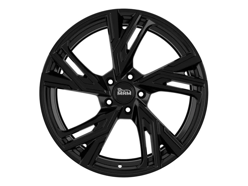 MAM RS5 black painted – Felge frontal