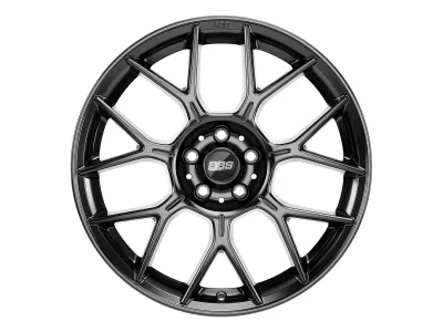 BBS XR Schwarz Glanz – Frontansicht