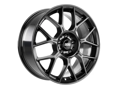 BBS XR Schwarz Glanz – 3/4-Ansicht