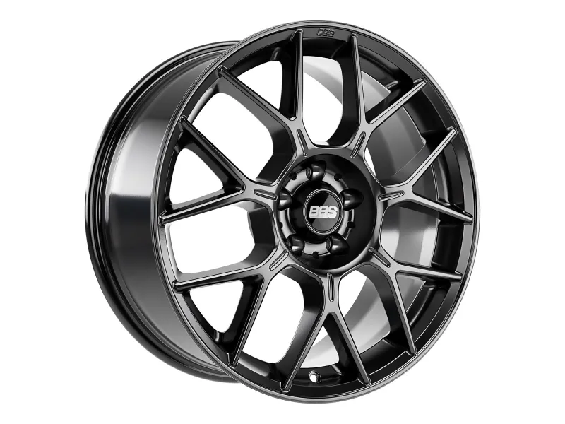 BBS XR Schwarz Glanz – 3/4-Ansicht